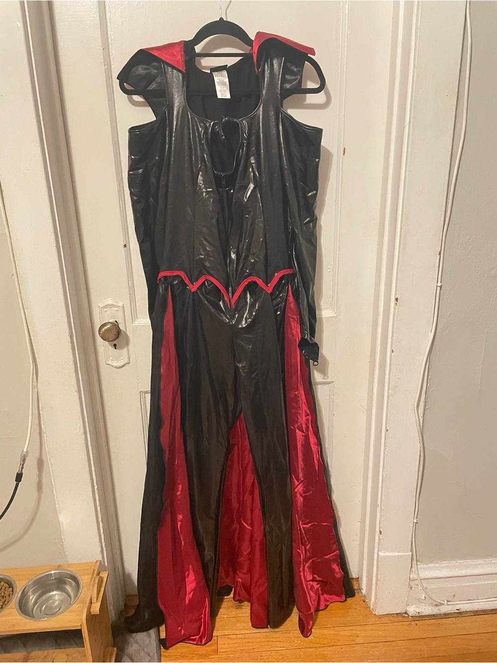Black and Red Vampire Costume